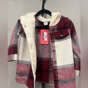 Size 4T very soft jacket with fur